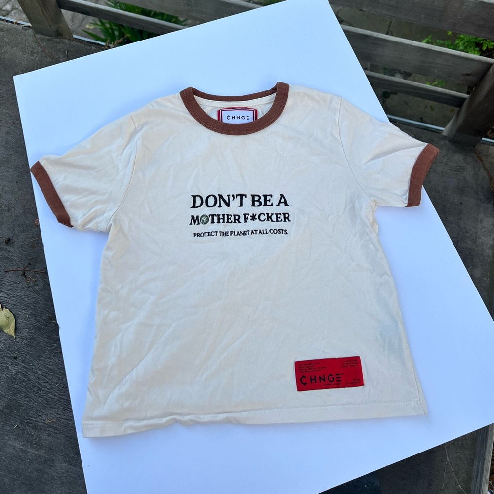 CHNGE Don’t be a Motherf*cker Baby Tee
